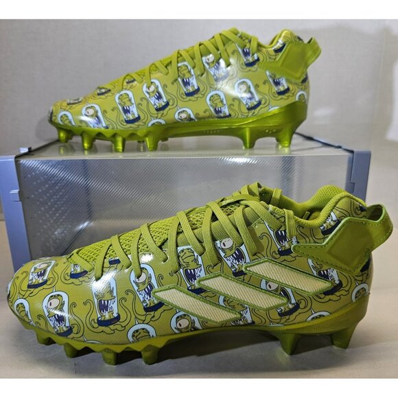 Adidas Men's Freak 22 The Simpsons  Kang And Kodos Football Cleats Size 10.5 - Picture 1 of 16